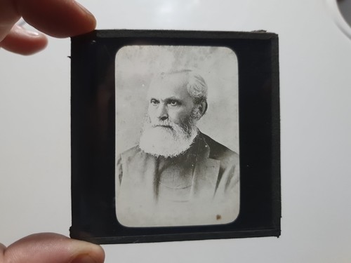 Glass negative magic lantern - magic,