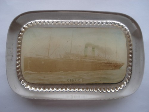 Cww1 white star line cedric - star, "cedric"