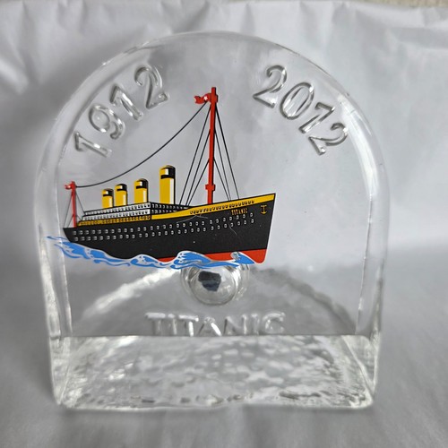 Titanic ship bookend solid - ship,
