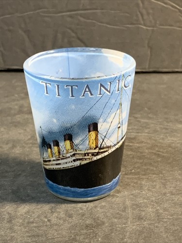 Titanic shot glass - shot, 3/8"