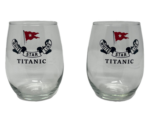 Titanic wine glasses ounce - 20,