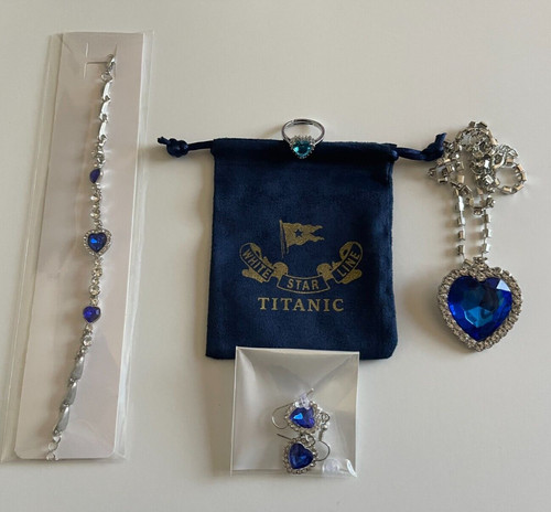 Titanic jewelry set - set, heart