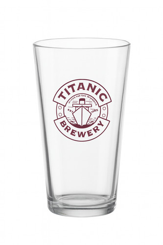 Titanic pint glass - titanic,