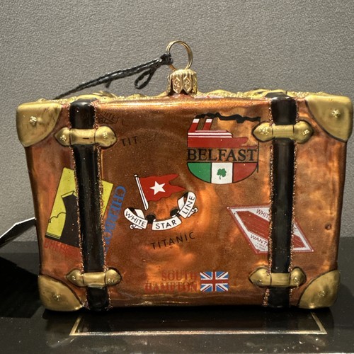 Titanic steamer trunk - titanic,