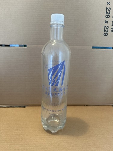 Titanic belfast glass bottle - titanic,