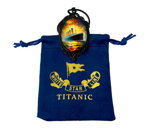 Titanic necklace victorian - necklace,